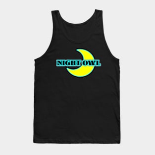 Night Owl Graphic Tank Top